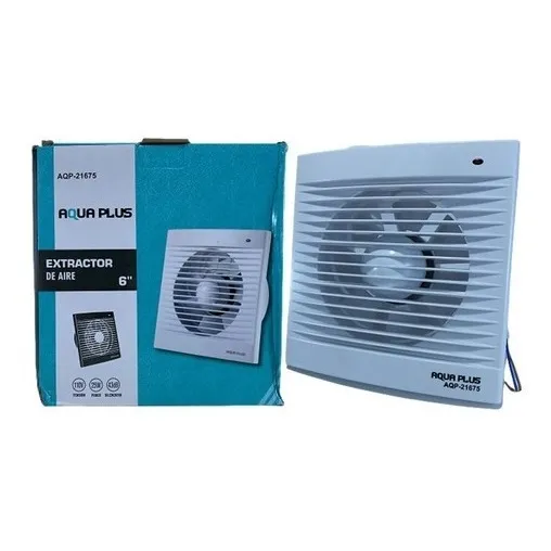 Extractor Aire 6 Pulgadas Para Tubo Ducto Uso Baños Tienda