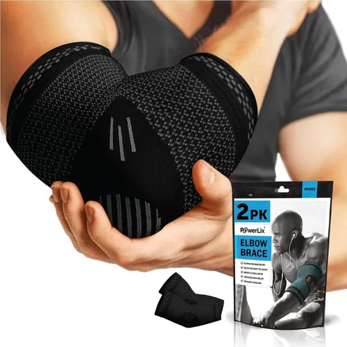 Coderas Elásticas De Compresión Protección Deportiva,par, L