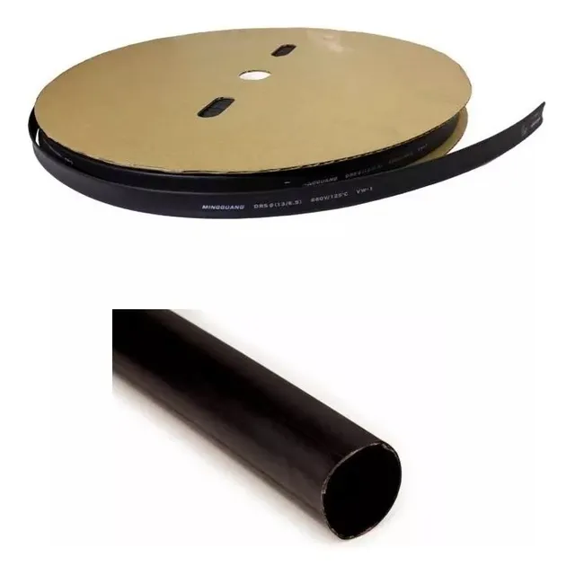 Rollo 200mts Tubo Thermofit 1/8 Aislante Termocontractil 3mm