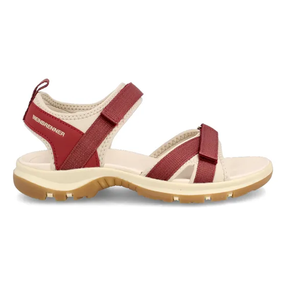 Sandalia Mujer Weinbrenner Doha Burdeo