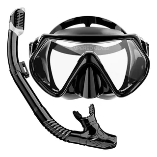 Máscara De Snorkel Profesional Con Visión Panorámica 180° Máscara De Snorkel Profesional Con Visión Panorámica 180°