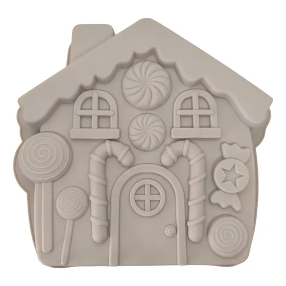 Molde En Silicona Para Natilla, Postres Diseño Casa Navidad