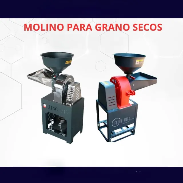 Molino Pulverizador Industrial 300 Kg Hora 220 Monofasico