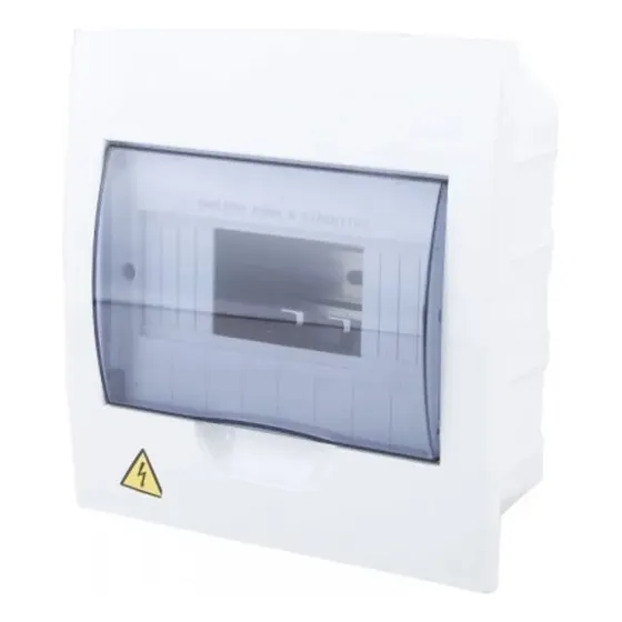 Caja Circuitos Tablero Breaker Riel 6 Puestos Bi Monofasico
