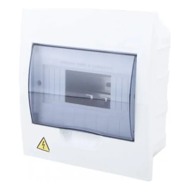 Caja Circuitos Tablero Breaker Riel 6 Puestos Bi Monofasico
