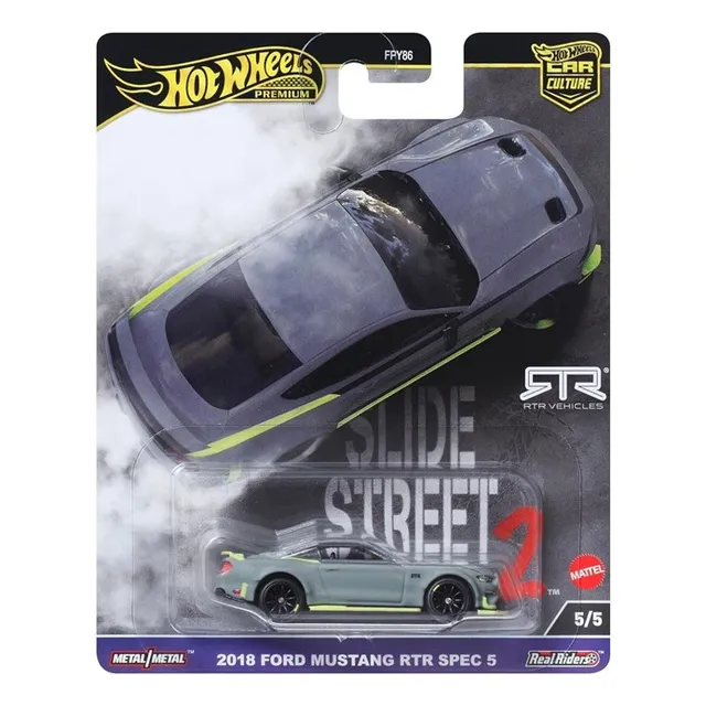 Hot Wheels Premium 2018 Ford Mustang Rtr Spec 5