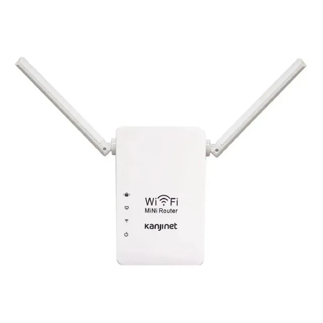 Repetidor Amplificador De Señal Wifi Kanji Net 2 Antenas