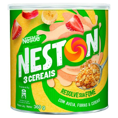 Composto Alimentar Neston 3 Cereais 360g Composto Alimentar Neston 3 Cereais 360g