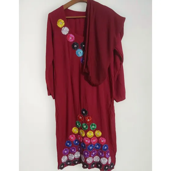 Camisa Pakistani Mujer Artesanal