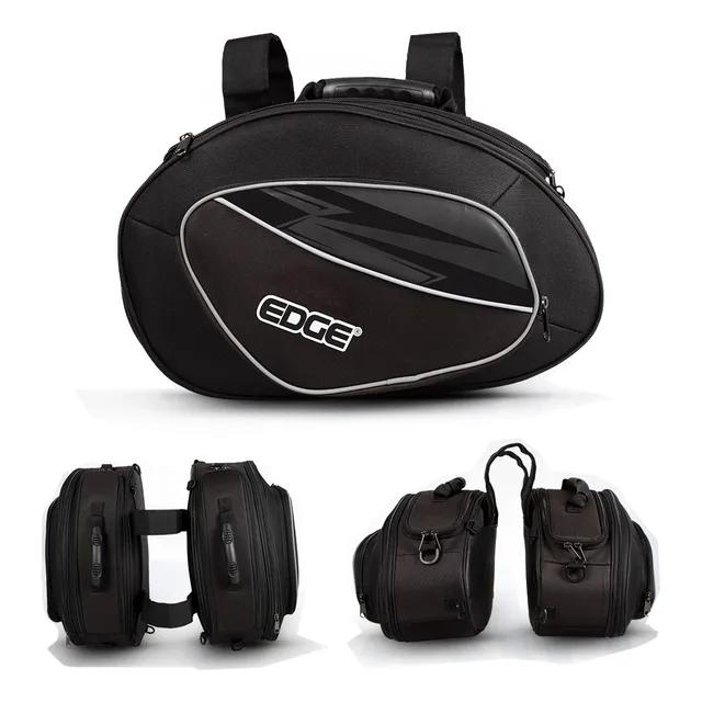 Alforja Edge Morral Maleta Impermeable Universal Moto 32l X2