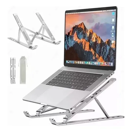 Base Para Laptop Portátil Metálica  Antideslizante