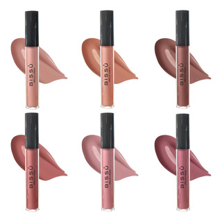 Brillo Labial Bissú Línea Labios Set 6 Tonos Nude Brillo Labial Bissú Línea Labios Set 6 Tonos Nude