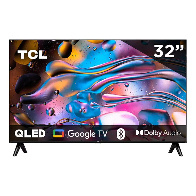 Pantalla Tcl 32 Pulgadas Qled Smart Tv Google Full Hd 2025