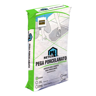 Pegaporcelanato Super Adherente Standard Gris 20kg Pegaporcelanato Super Adherente Standard Gris 20kg
