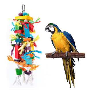 Juguete Para Loros Psitacidos Pericos Alamazonas Grande Juguete Para Loros Psitacidos Pericos Alamazonas Grande
