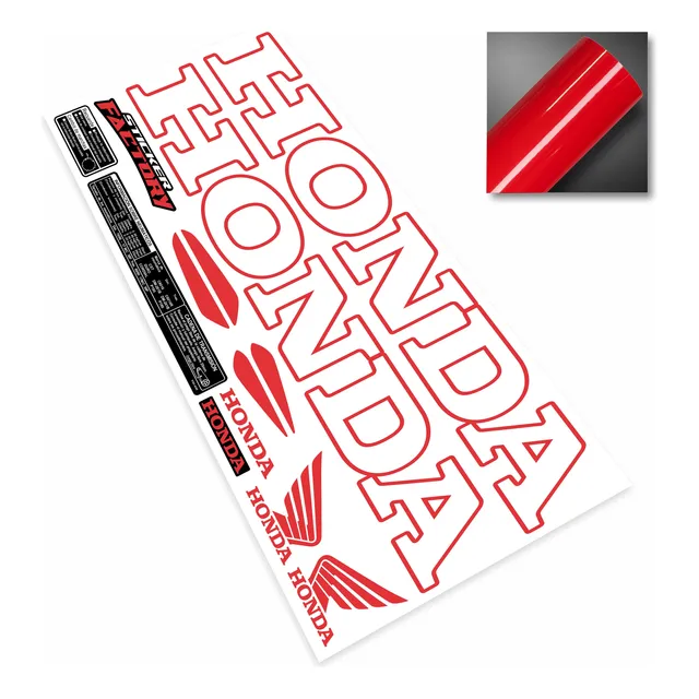Calcos Stickers Honda Wave Laterales | Colores Grupo A