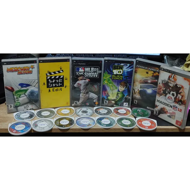 Umd Psp Varios Muchos Juegos Discos Juego Sony Precio X3 Blanco
