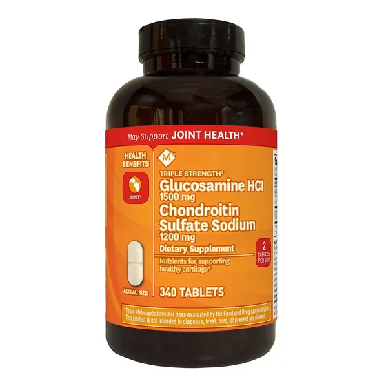 Members Mark Glucosamina Sulfato Condroitina Sódica 340tabs