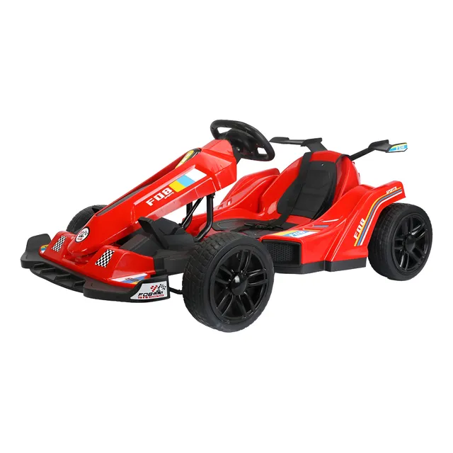 Carro Infantil A Batería Tipo Go-car Rojo Crecer