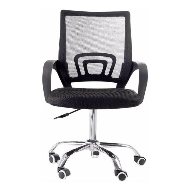 Cadeira De Escritório Pctop Office Fit 1001 9050 Ergonômica Preta Com Estofado De Mesh Y T... Cadeira De Escritório Pctop Office Fit 1001 9050 Ergonômica Preta Com Estofado De Mesh Y T...