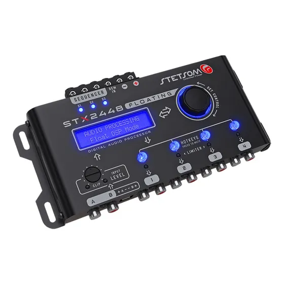Procesador De Audio Stetsom Stx2448 Floating 4 Canales