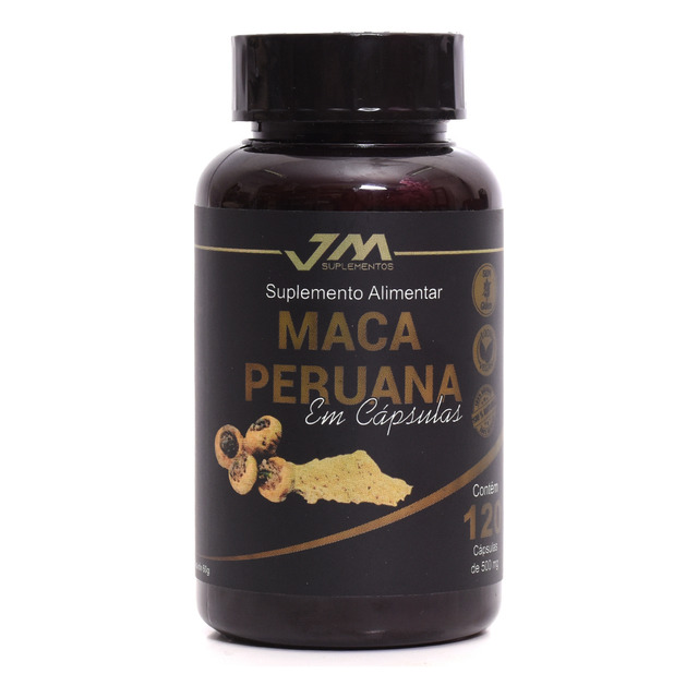 Maca Peruana Pura 500mg 120 Capsulas Jmsuplementos Maca Peruana Pura 500mg 120 Capsulas Jmsuplementos