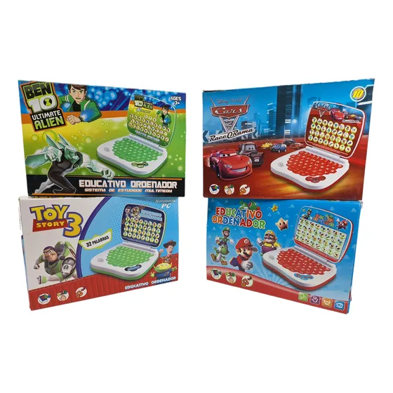 Mini Computadora Didactica Para Niños Español Cod 2532
