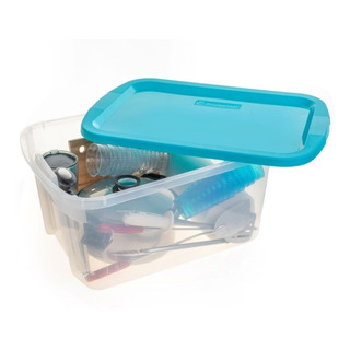 Caja Plástica Multiusos Almacenamiento Contenedor 55 Lts Caja Plástica Multiusos Almacenamiento Contenedor 55 Lts