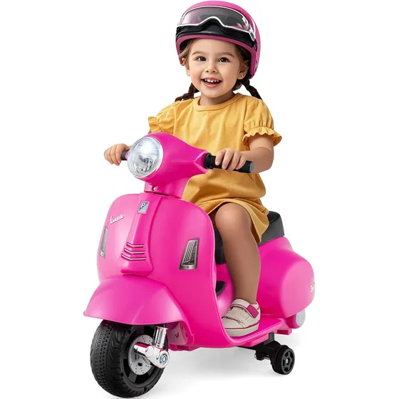 Honey Joy Motocicleta Para Niños, Scooter Eléctrico Vespa