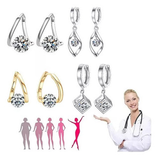 4 Pares De Pendientes Modernos Para Bajar De Peso Para Mujer 4 Pares De Pendientes Modernos Para Bajar De Peso Para Mujer