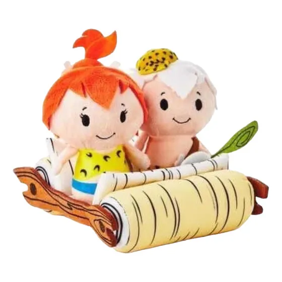 Itty Bitty Duo Flinstones Tronco Móvil  Pebbles Y Bamm Bamm