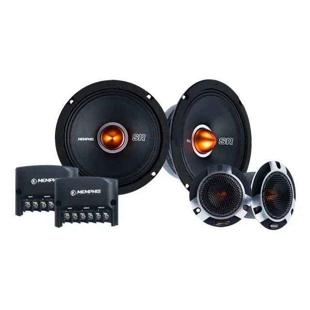 Set Medios Rangos Memphis 6.5 Srxp62c 250w Max (open Show) Color Negro