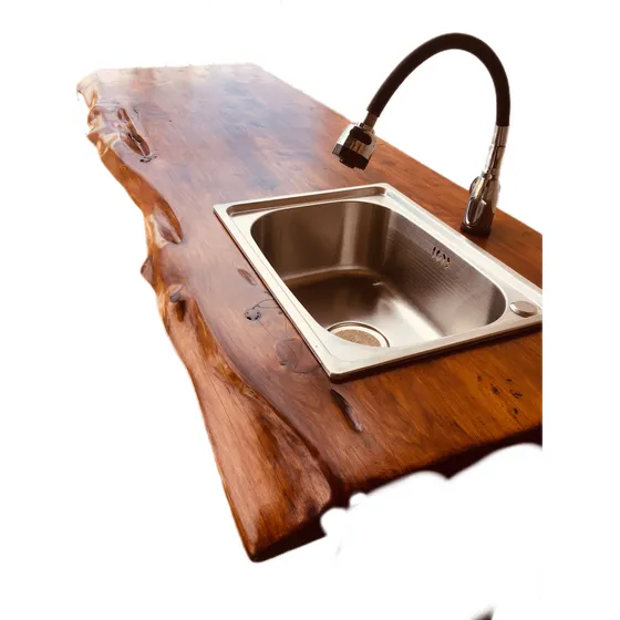 Barras De Cocina Rustica, Tablones De Cipres