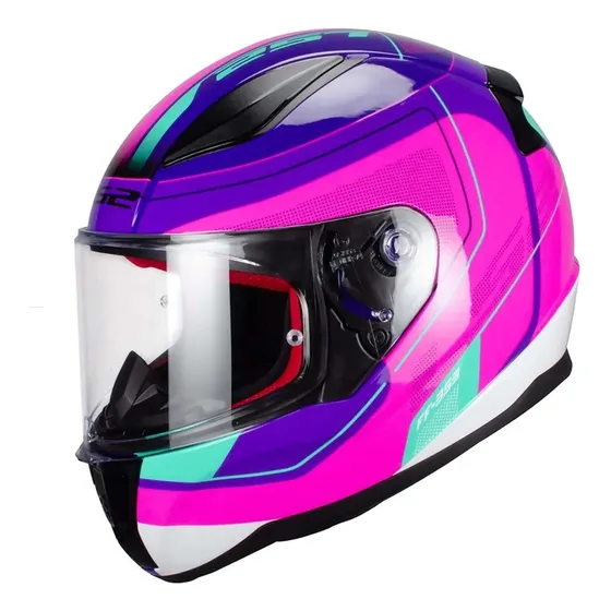 Casco Para Moto Ls2 Rapid Ii Graphic Ff353