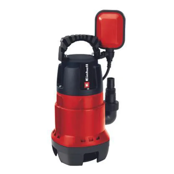 Bomba Sumergible Para Agua Sucias Einhell