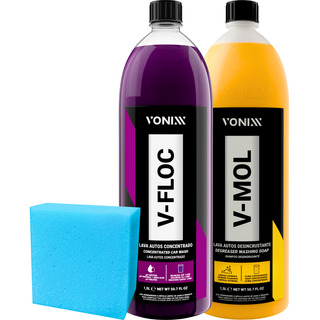 Produto Lava Carro Moto V-mol 1,5l Shampoo V-floc Vonixx 1,5 Produto Lava Carro Moto V-mol 1,5l Shampoo V-floc Vonixx 1,5