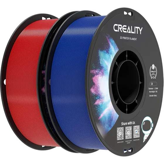 Filamento Petg Rojo Y Azul 1.75mm 2 Kg Oficial Ender