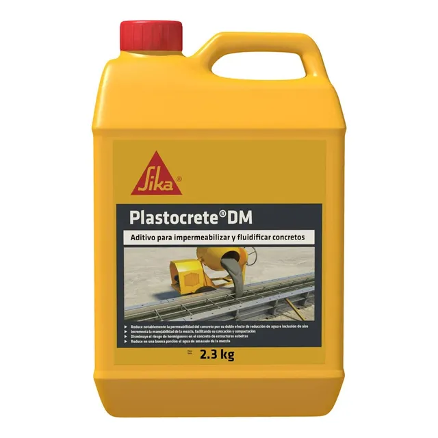 Impermeabilizante Para Concreto Sika Plastocrete Dm 2.3 Kg