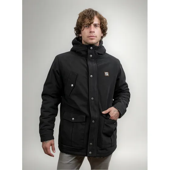 Chaqueta Canvas Reversible Woodstone V2 Hombre Falcone