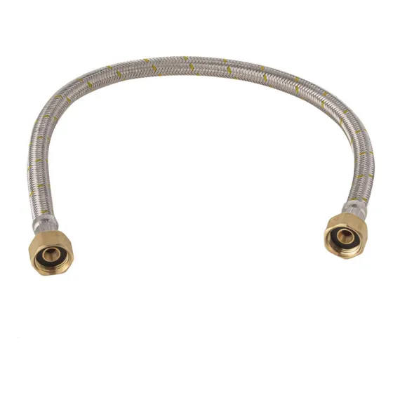 Conector Flexible Gas Hi-hi 3/8  Izq X 1/2  60cm