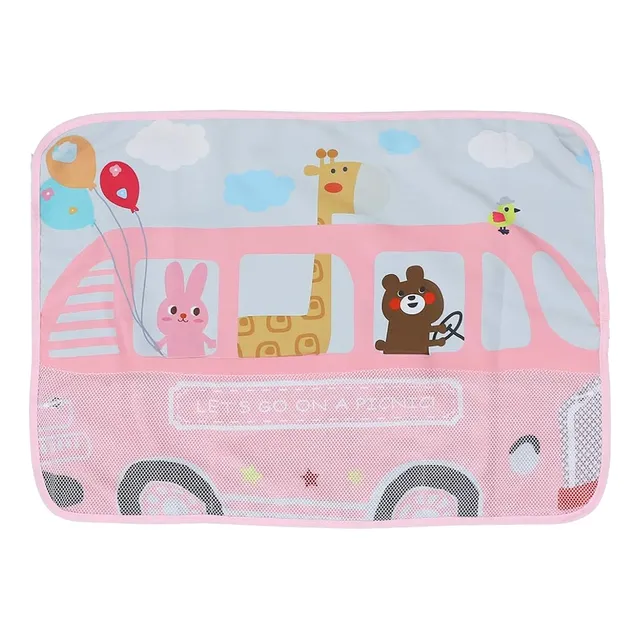 Cortina De Carro Para Ventanas Bus Rosa Úpale