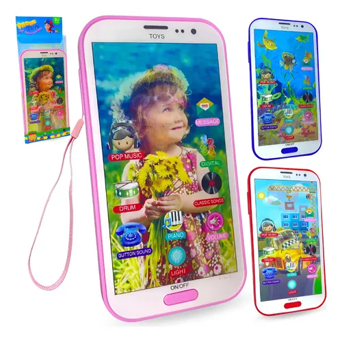 Gktz Kids Smart Phone Toys - Dual Camera Cell Phone For K