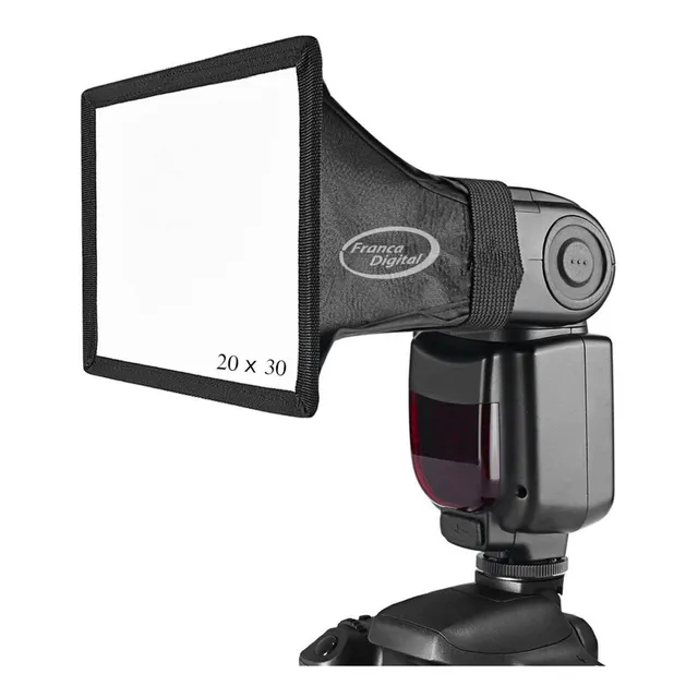Softbox Difusor 20x30 Para Flash Fotografia Iluminación