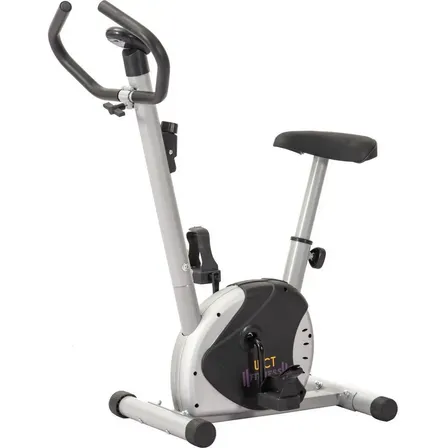 Bicicleta Vertical Ergométrica De Exercícios Ginastica Wct Fitness Cor Preto/cinza Bicicleta Vertical