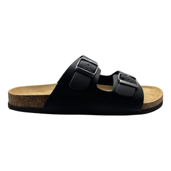 Sandalia Corcho Gladiadoras Hombre Zueco Doble Hebilla Aven