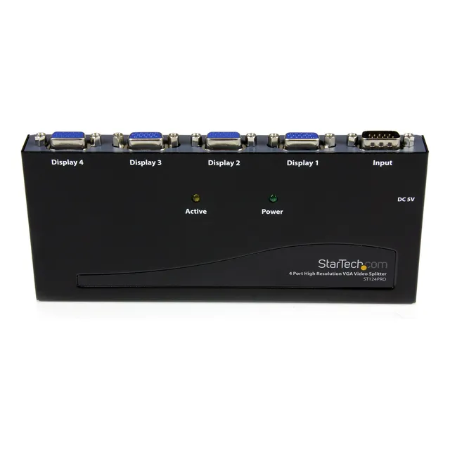 Divisor De Video Vga Con 4 Puertos, St124pro