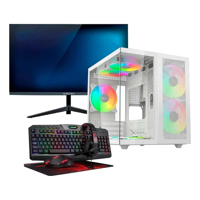 Kit Pc Gamer + 21 Ryzen 5 5500 32 1tb Rtx3050 650w C/wifi