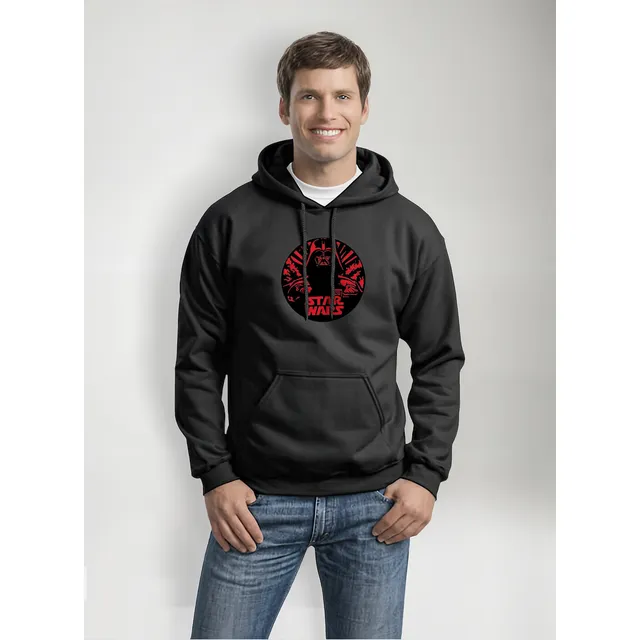 Buzo Hoodie Con Capota Darth Vader Star Wars Emblema Regalo