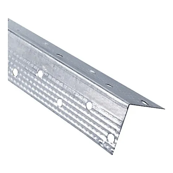 Perfil Esquinero Metalico P/ Driwall 1/4 X 1/4 X 2.40 0.35mm