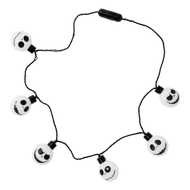 Collar Con Luces Led Para Halloween (personajes Varios)